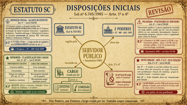 Prévia: Disposições iniciais