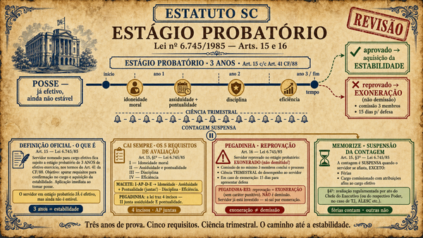 Prévia: Estágio probatório