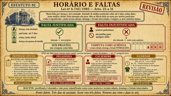 Prévia: Horários
