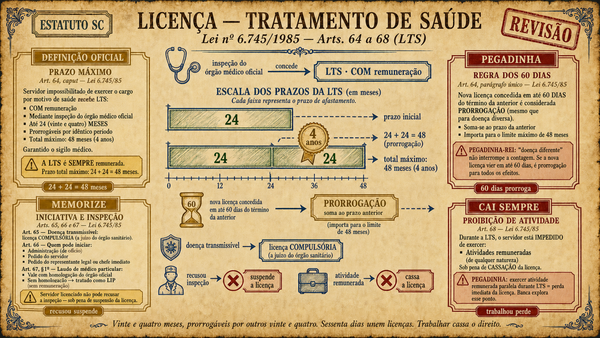 Prévia: Licença para tratamento de saúde